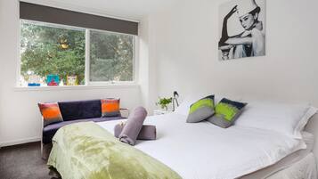 2 Schlafzimmer, Bügeleisen/Bügelbrett, Reisekinderbett, kostenloses WLAN