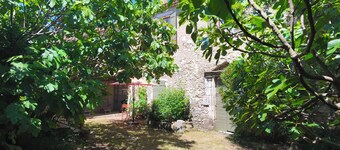 Quiet village farmhouse with a terrace and garden,