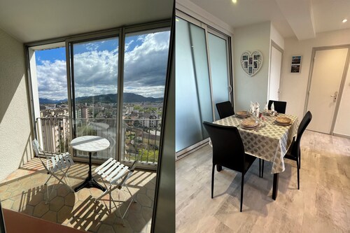 Appartement T3bis classé***, parking gratuit, Annecy Centre