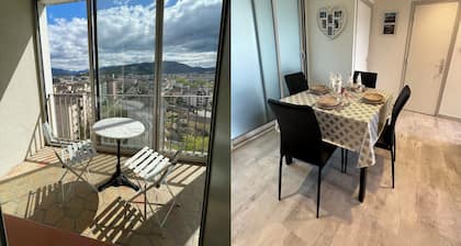 Appartement T3bis classé***, parking gratuit, Annecy Centre