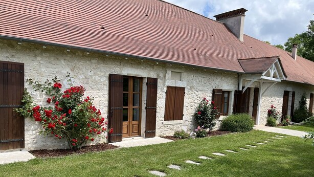 Exterior - Traditional farmhouse from the 18th century, renovated with pool, near Issigeac (ISSIGEAC)