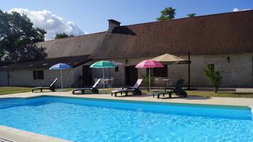 Piscine couverte, piscine extérieure