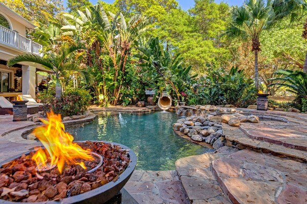 Outdoor pool, a heated pool - 62 Acre Private Island - Ultimate Fun AND Relaxation (Clermont)