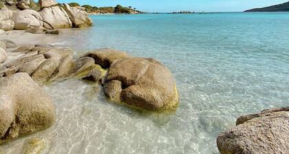 Charming villa with infinity pool & panoramic view of the sea & Corsican scrubland