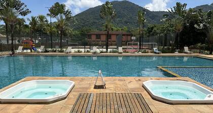 Condominio Praia de Maresias Reserva Mata Azul ocio completo con seguridad las 24 horas