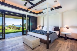 5 bedrooms, iron/ironing board, free WiFi, bed sheets - Ocean View, White Sand Beach Steps Away, Private Club & Membership (Kamuela)