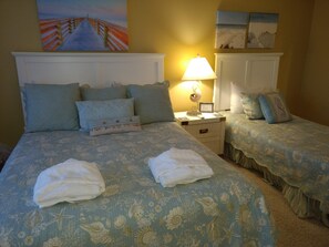 2 bedrooms, iron/ironing board, free WiFi, bed sheets