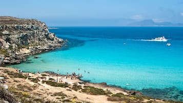 Beach nearby, beach towels