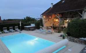 Außenpool, beheizter Pool