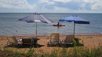 Am Strand, Liegestühle