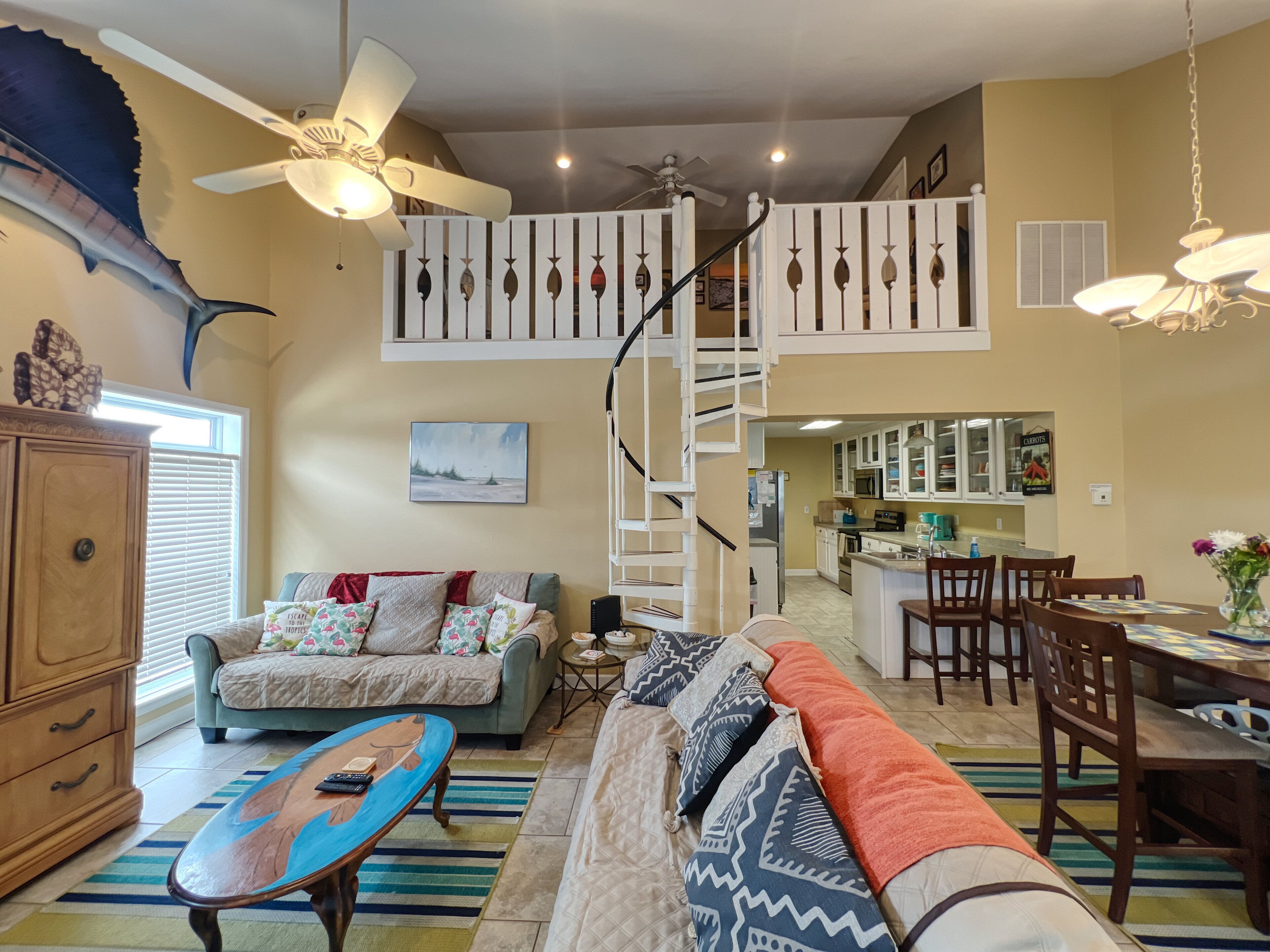 Tha Kingfish-Boardwalk -Large Private Beach, Gulf/Bay View-Balcony, King Master!