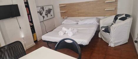 1 Schlafzimmer, Bügeleisen/Bügelbrett, WLAN, Bettwäsche