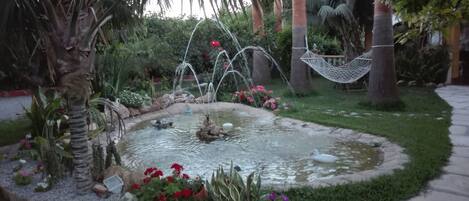 Overnattingsstedets uteområder