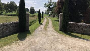 Áreas de la propiedad