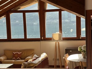 TV, DVD player, books