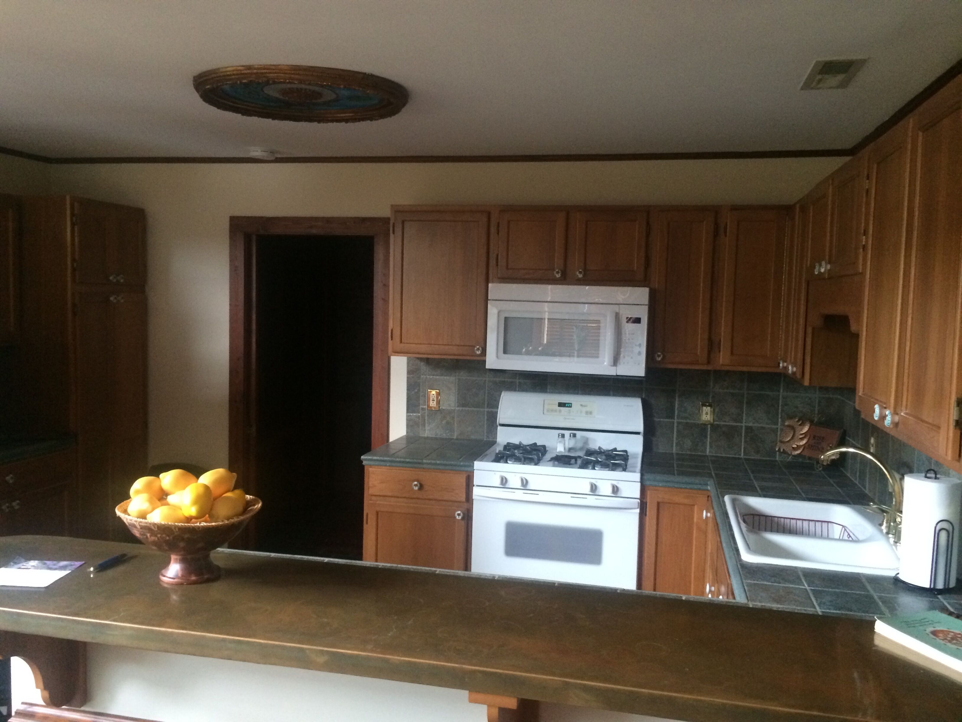 Romantic setting with hot tub, horse theme on several acres and gated entrance.