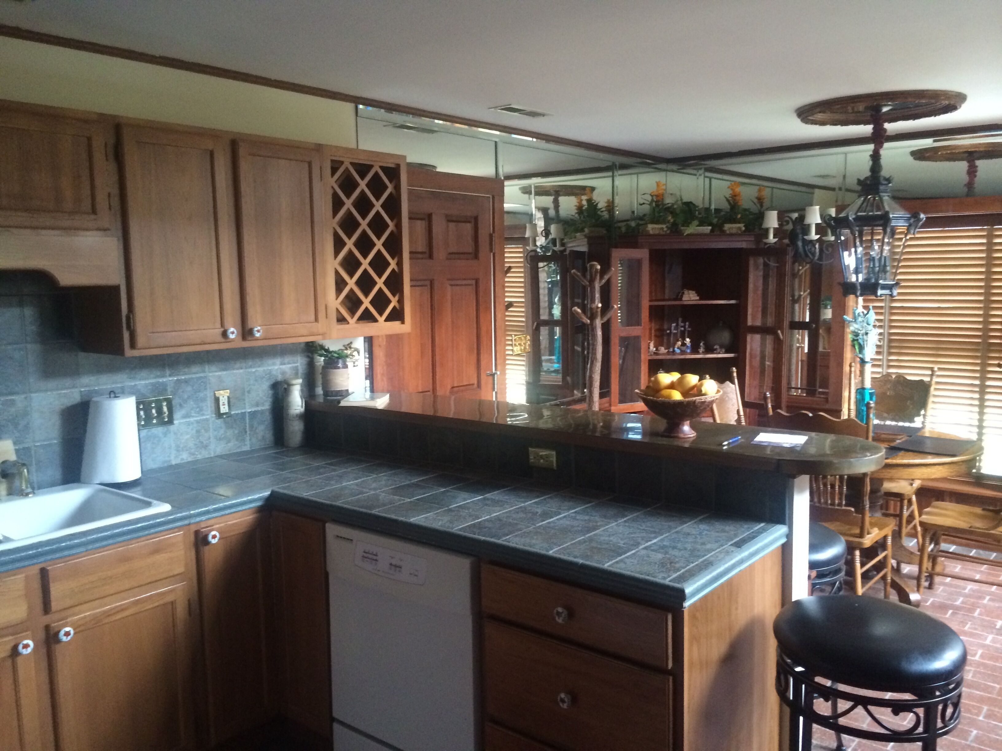 Romantic setting with hot tub, horse theme on several acres and gated entrance.