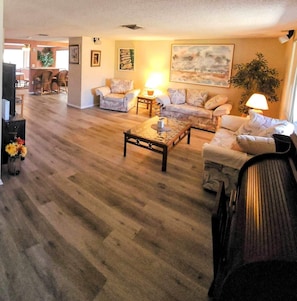 Smart TV, video games, DVD player, books
