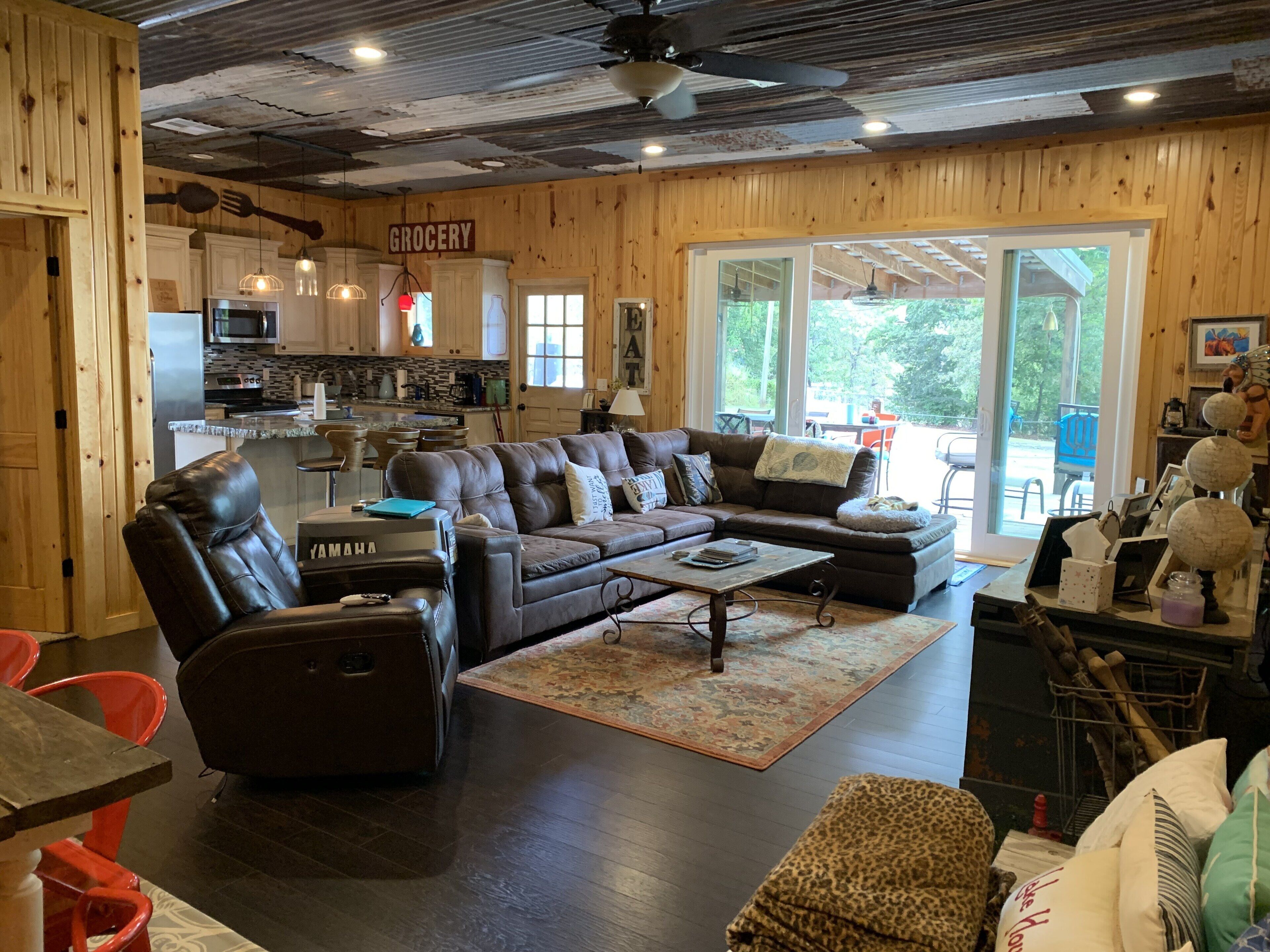 Family friendly. Swim beach below house