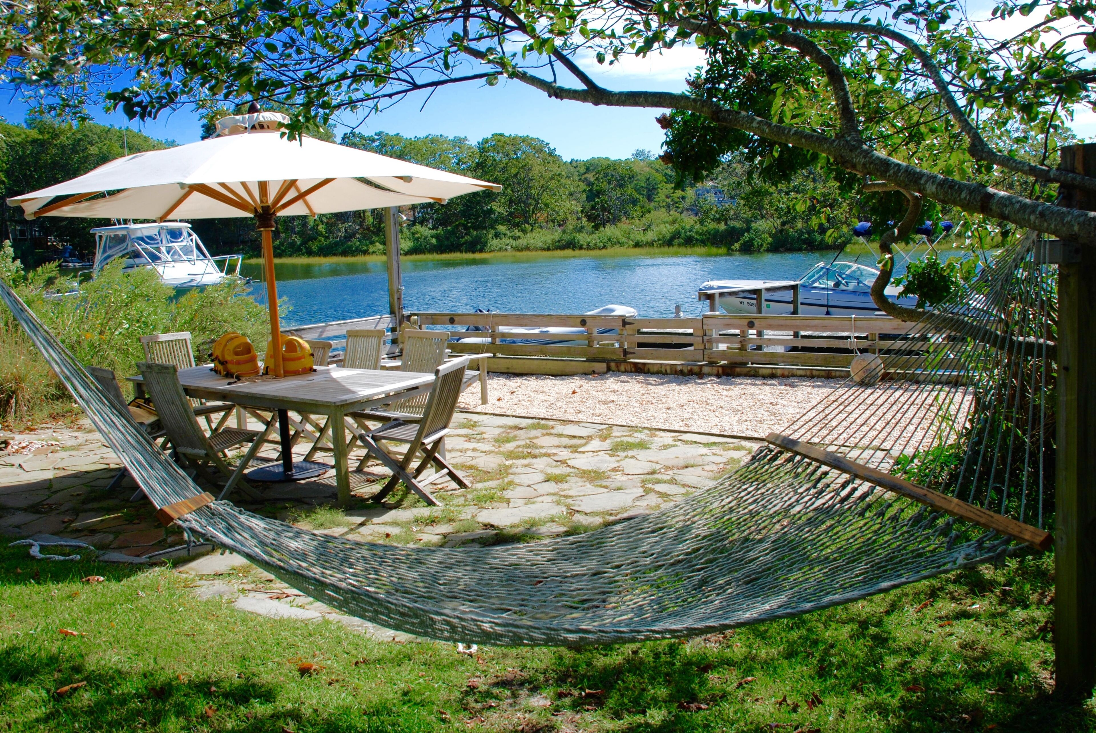 Hampton Waterfront Beach Home With Dock