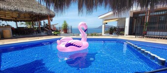 Best Ocean Views in Manzanillo 180 degree view from king size bed all amenities