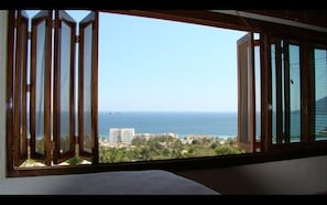 Ocean view from bed.