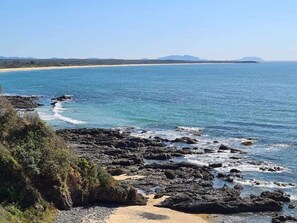 Na praia 