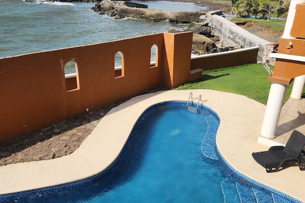 Master Bedroom Balcony View of Coastline looking towards Historic Portobelo