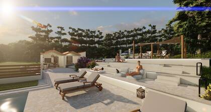 Bienvenido a 'Pine Trees', ¡para la sensación pura del verano griego!