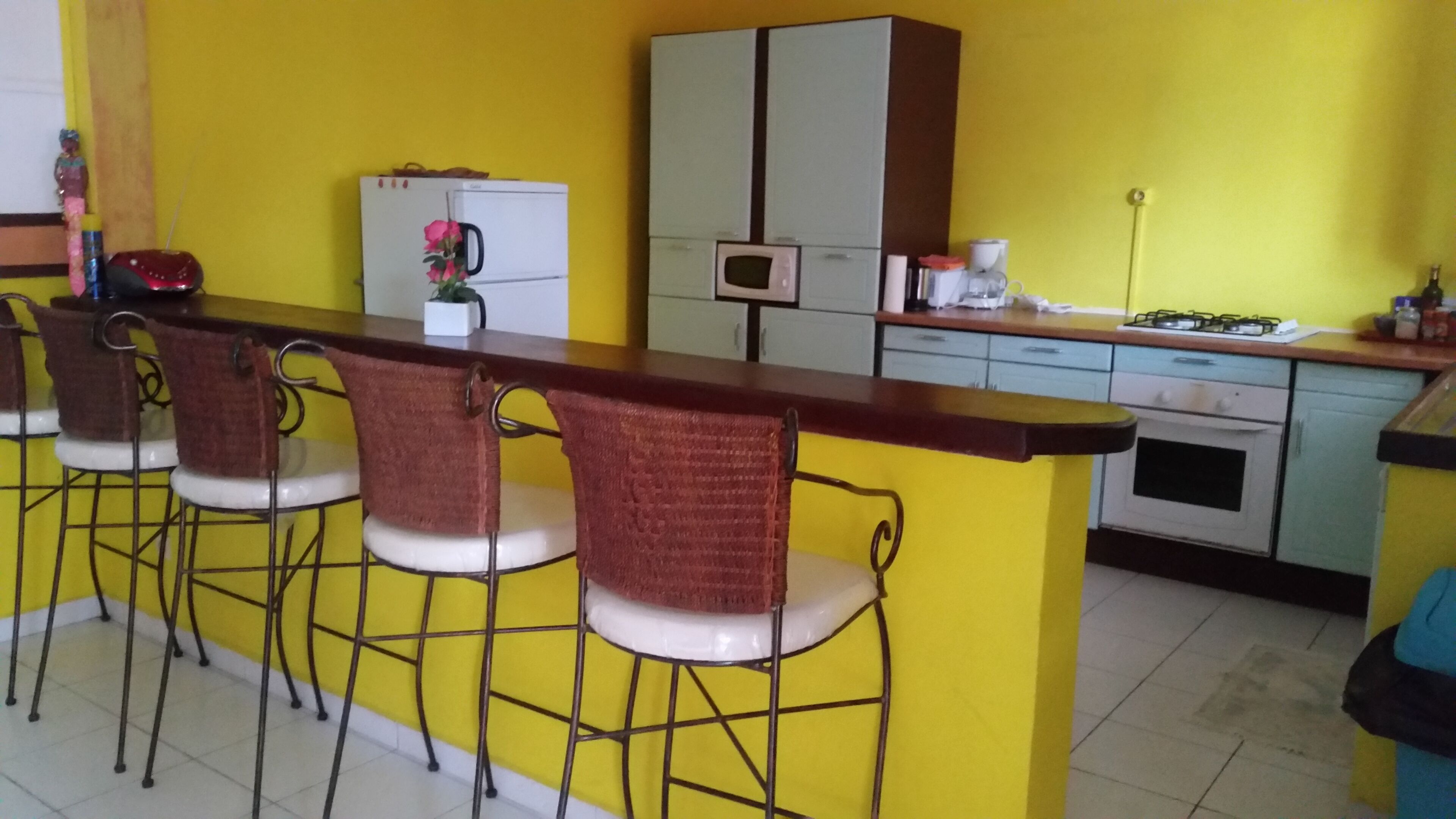 Réfrigérateur, micro-ondes, four, cafetière/bouilloire