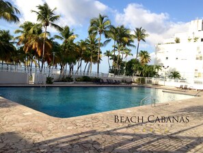 Pool - CABANA STEPS TO POOL & BEACH **Direct &Private Access/Parking/WiFi **All U Need (Carolina)