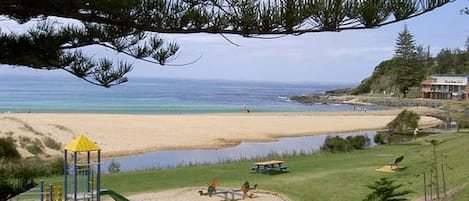 Beach nearby