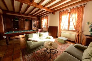 TV, fireplace, DVD player, foosball - GITE NOLAN *** SPA/SAUNA, 20MN FROM PUY DU FOU, IDEAL WITH FAMILY OR FRIENDS (Saint-Mesmin)