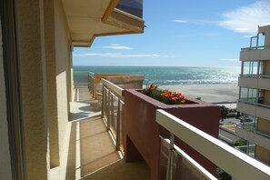Property grounds - Apartment T 3 in Canet Plage exceptional view of sea and mountain labeled (Canet-En-Roussillon)