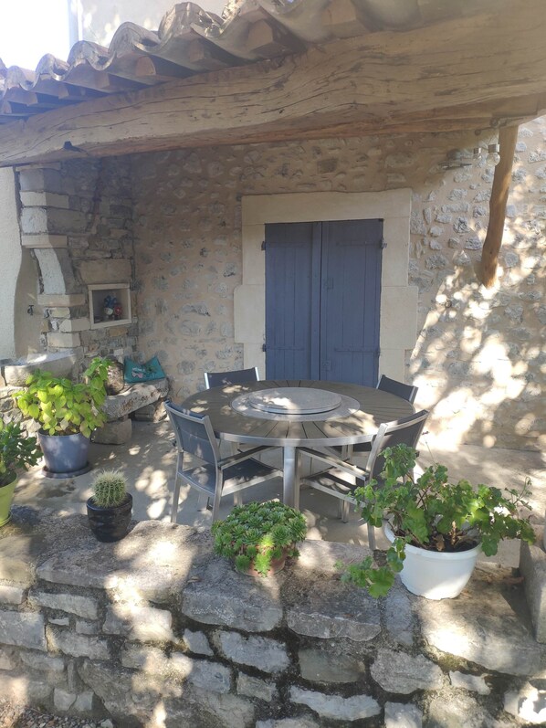 Restauration en plein air