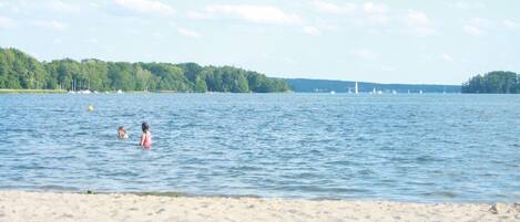 Sun loungers, beach towels