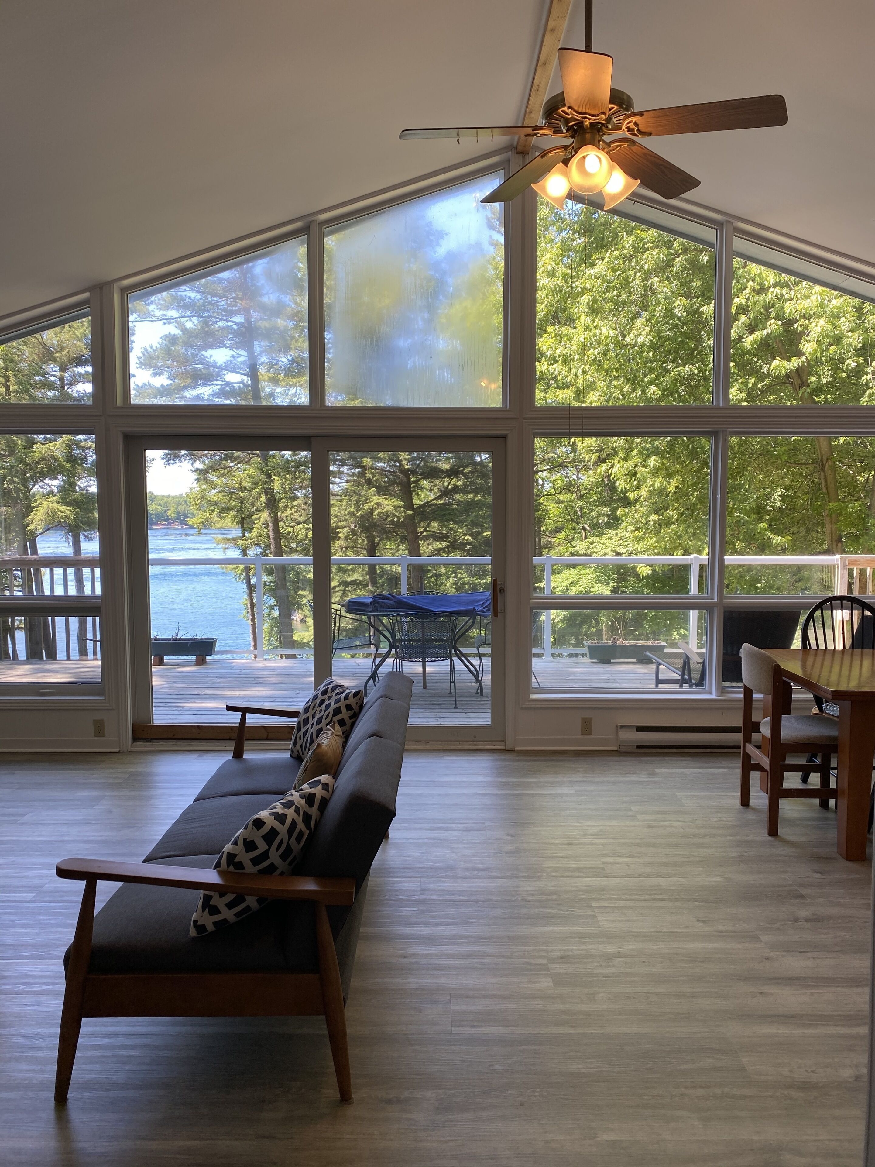 Large Patio Doors To The Deck