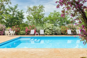 Outdoor pool - VILLA SANTA MARIA DERUTA IDEAL UMBRIAN RETREAT FOR REUNION NEAR PERUGIA AND TODI (Deruta)