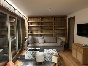 TV, DVD player, books, music library - Apt. duplex of 72 m2, 3 bedrooms, in the heart of Alpe d'Huez garden (Huez)