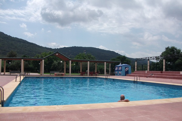 Fantastic communal pool a 10 minute walk from Casa Montana.