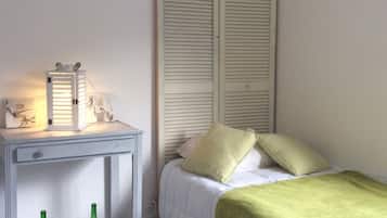 2 slaapkamers, een bureau, gratis wifi, beddengoed