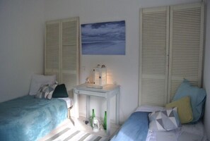 2 Schlafzimmer, Schreibtisch, kostenloses WLAN, BettwÀsche