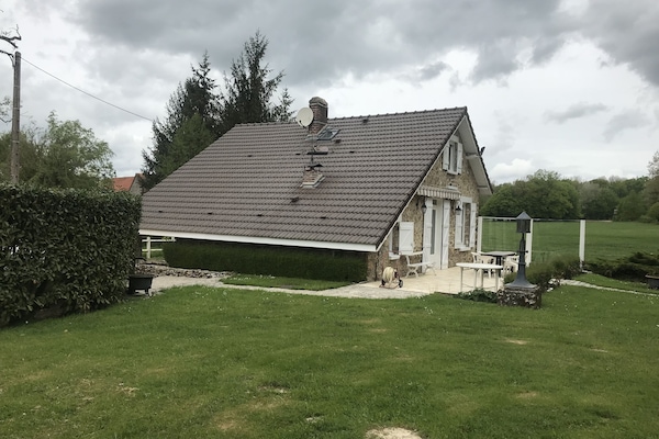 maison facade ouest et sa terrasse de 30 m2