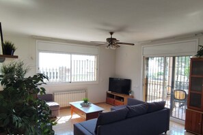 Smart-tv en tafelvoetbal