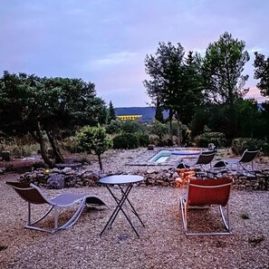 Pool - Moulin Maître Cornille, Provencal charm with garden and swimming pool. (Castillon-Du-Gard)