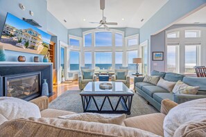 TV, DVD player, table football