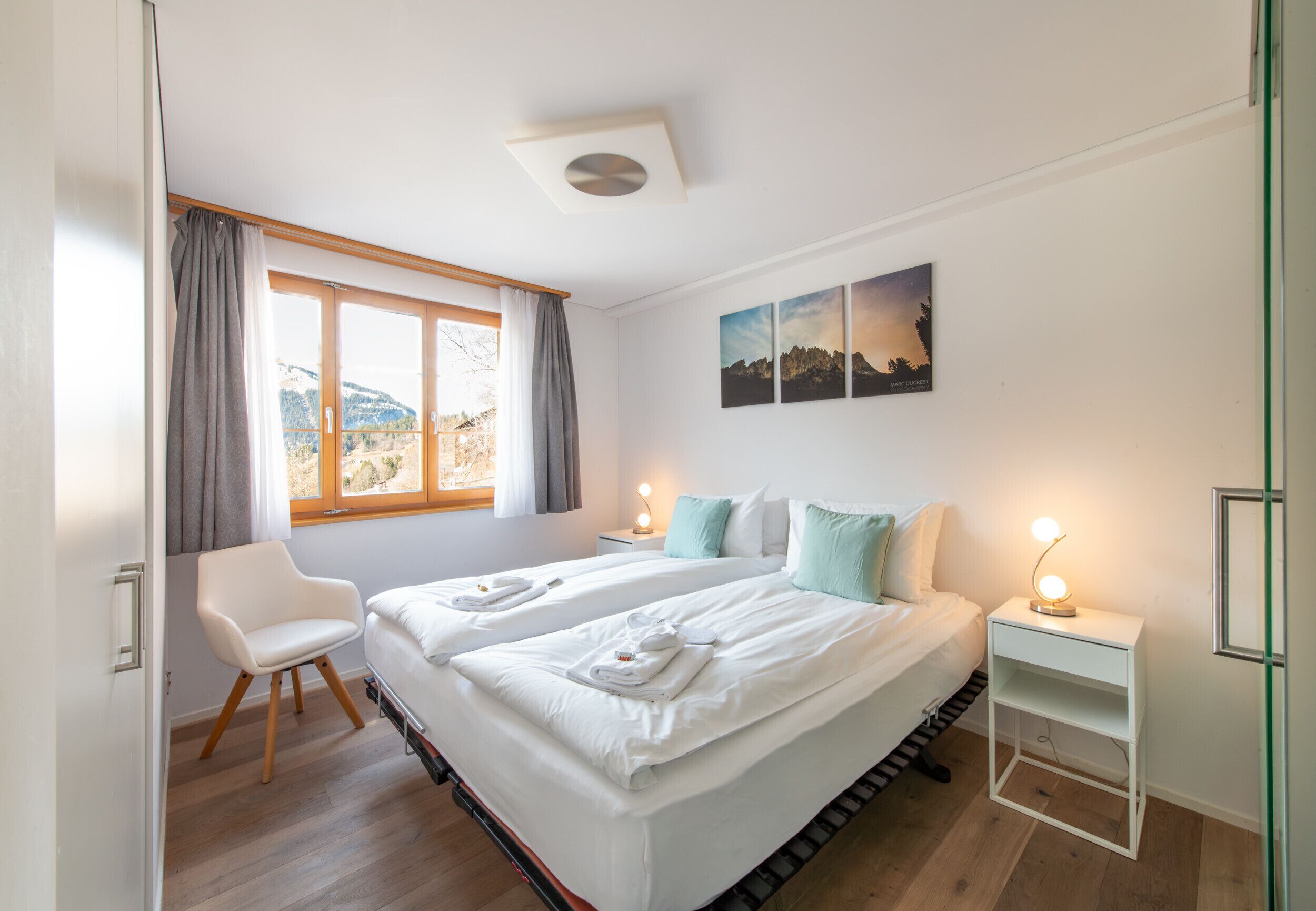 2 makuuhuonetta, silitysrauta/-lauta, ilmainen Wi-Fi, vuodevaatteet