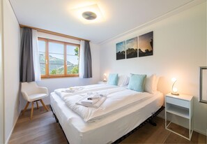 2 bedrooms, iron/ironing board, free WiFi, bed sheets