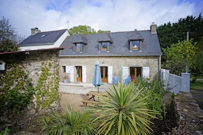 Exterior - Cottage with HEATED  INDOOR POOL / SPA facilities Langonnet  Morbihan ,Brittany (Langonnet)