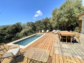 Piscine chauffée